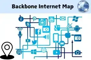 What is Backbone Internet Map?