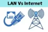 Difference Between LAN Vs Internet - Post Thumbnail